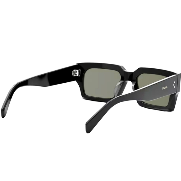 CELINE 🔥 NWT 🔥 Bold Three Dots 54MM Rectangular Sunglasses. NEVER USED! - Picture 15 of 17